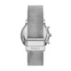 Neutra Chronograph Conjunto de reloj y pulsera de malla de acero inoxidable