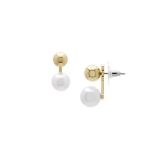 Pendientes con conchas blancas Bright Baubles