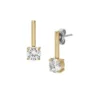 Pendientes largos Ellis Shaky Glitz de acero inoxidable dorado Pendientes largos Ellis Shaky Glitz de acero inoxidable dorado