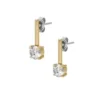 Pendientes largos Ellis Shaky Glitz de acero inoxidable dorado Pendientes largos Ellis Shaky Glitz de acero inoxidable dorado