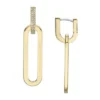 Pendientes largos Heritage D-Link Glitz en acero inoxidable dorado Pendientes largos Heritage D-Link Glitz en acero inoxidable dorado