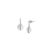 Pendientes largos Merrit Timeless de nácar y acero inoxidable plateado Pendientes largos Merrit Timeless de nácar y acero inoxidable plateado