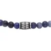Pulsera de cuentas de sodalita Everett Pulsera de cuentas de sodalita Everett