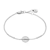 Pulsera de eslabones Merrit Timeless con nácar y acero inoxidable plateado Pulsera de eslabones Merrit Timeless con nácar y acero inoxidable plateado