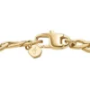 Pulsera de identificación Ellis de acero inoxidable dorado Pulsera de identificación Ellis de acero inoxidable dorado