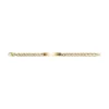 Pulsera de identificación Ellis de acero inoxidable dorado Pulsera de identificación Ellis de acero inoxidable dorado