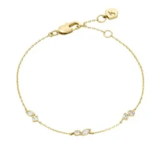 Pulsera Ellis Toi Et Moi de latón dorado