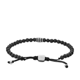 Pulsera Everett Black Semi-Precious