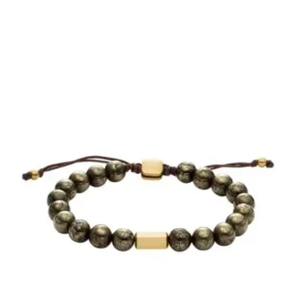 Pulsera Galaxy Beads con cuentas de pirita gris