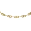 Pulsera Heritage Crest con cadena de latón dorado y nácar Pulsera Heritage Crest con cadena de latón dorado y nácar