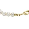 Pulsera Heritage Pearl D-Link de acero inoxidable dorado Pulsera Heritage Pearl D-Link de acero inoxidable dorado
