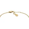 Pulsera identificativa Sadie de acero inoxidable dorado Pulsera identificativa Sadie de acero inoxidable dorado