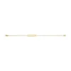 Pulsera identificativa Sadie de acero inoxidable dorado Pulsera identificativa Sadie de acero inoxidable dorado