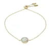 Pulsera Merrit Classic de acero inoxidable dorado con nácar Pulsera Merrit Classic de acero inoxidable dorado con nácar