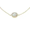 Pulsera Merrit Classic de acero inoxidable dorado con nácar Pulsera Merrit Classic de acero inoxidable dorado con nácar