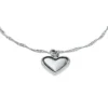 Pulsera Sutton Legacy Heart de acero inoxidable con cadena giratoria Pulsera Sutton Legacy Heart de acero inoxidable con cadena giratoria