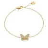 Pulsera Sutton Pavé Butterfly de acero inoxidable dorado Pulsera Sutton Pavé Butterfly de acero inoxidable dorado