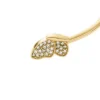 Pulsera tipo esclava Sutton Pavé Butterfly en acero inoxidable dorado Pulsera tipo esclava Sutton Pavé Butterfly en acero inoxidable dorado