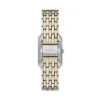 Raquel Reloj y brazalete de acero inoxidable bicolor con tres agujas y fecha Raquel Reloj y brazalete de acero inoxidable bicolor con tres agujas y fecha