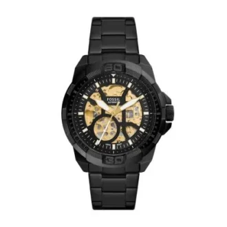 Reloj automático Bronson de acero inoxidable negro