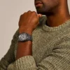 Reloj automático Everett de acero inoxidable ahumado Reloj automático Everett de acero inoxidable ahumado