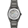 Reloj automático Everett de acero inoxidable ahumado Reloj automático Everett de acero inoxidable ahumado