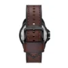 Reloj Bronson automático con correa de piel marrón LiteHide™ Reloj Bronson automático con correa de piel marrón LiteHide™
