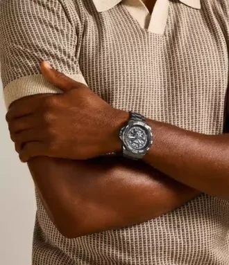 Reloj Bronson automático de acero inoxidable ahumado