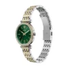 Reloj Carlie de acero inoxidable bicolor con tres agujas Reloj Carlie de acero inoxidable bicolor con tres agujas