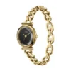 Reloj Carlie de acero inoxidable dorado con tres agujas Reloj Carlie de acero inoxidable dorado con tres agujas