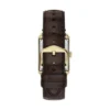 Reloj Carraway automático de piel de cocodrilo marrón Reloj Carraway automático de piel de cocodrilo marrón