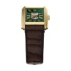 Reloj Carraway automático de piel de cocodrilo marrón Reloj Carraway automático de piel de cocodrilo marrón