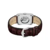 Reloj Carraway automático de piel de cocodrilo marrón Reloj Carraway automático de piel de cocodrilo marrón