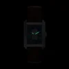 Reloj Carraway automático de piel de cocodrilo marrón Reloj Carraway automático de piel de cocodrilo marrón