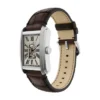 Reloj Carraway automático de piel de cocodrilo marrón Reloj Carraway automático de piel de cocodrilo marrón