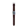 Reloj Carraway automático de piel de cocodrilo marrón Reloj Carraway automático de piel de cocodrilo marrón