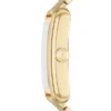 Reloj Carraway de acero inoxidable dorado con tres agujas Reloj Carraway de acero inoxidable dorado con tres agujas