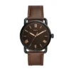Reloj Copeland de 42 mm con tres agujas y correa de piel marrón Reloj Copeland de 42 mm con tres agujas y correa de piel marrón