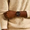 Reloj Copeland de 42 mm con tres agujas y correa de piel marrón Reloj Copeland de 42 mm con tres agujas y correa de piel marrón