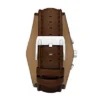 Reloj cronógrafo Coachman de cuero marrón Reloj cronógrafo Coachman de cuero marrón