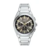 Reloj cronógrafo Everett de acero inoxidable