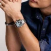 Reloj cronógrafo Everett de acero inoxidable
