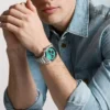 Reloj cronógrafo Everett de acero inoxidable