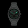 Reloj cronógrafo Everett de acero inoxidable