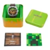 Reloj cronógrafo Grass Block de edición limitada Minecraft x Fossil Reloj cronógrafo Grass Block de edición limitada Minecraft x Fossil
