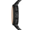 Reloj cronógrafo Machine de acero inoxidable negro Reloj cronógrafo Machine de acero inoxidable negro