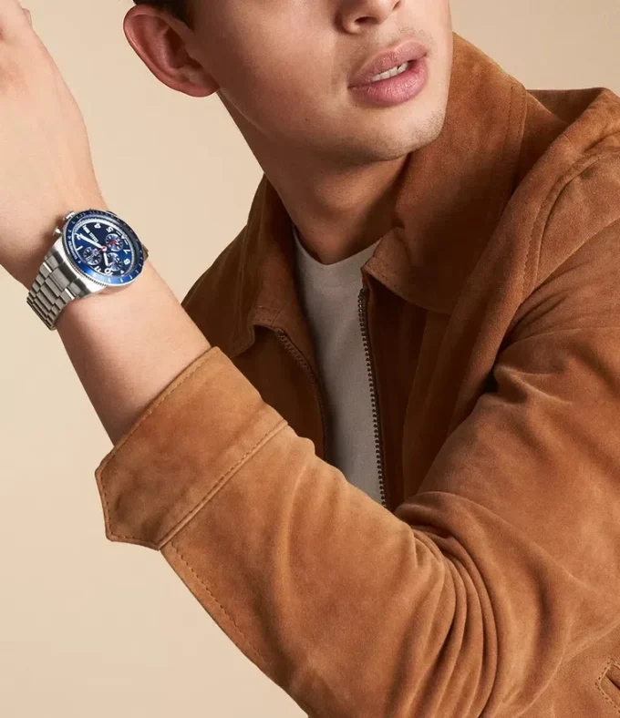 Reloj cronógrafo Sport Tourer de acero inoxidable Reloj cronógrafo Sport Tourer de acero inoxidable