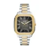 Reloj Crosby de acero inoxidable bicolor con tres agujas y fecha Reloj Crosby de acero inoxidable bicolor con tres agujas y fecha