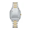 Reloj Crosby de acero inoxidable bicolor con tres agujas y fecha Reloj Crosby de acero inoxidable bicolor con tres agujas y fecha