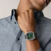 Reloj Crosby de tres agujas con correa de cuero marrón Reloj Crosby de tres agujas con correa de cuero marrón